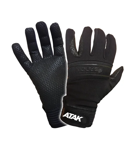 Atak Equus Equestrian Gloves Kids - Black