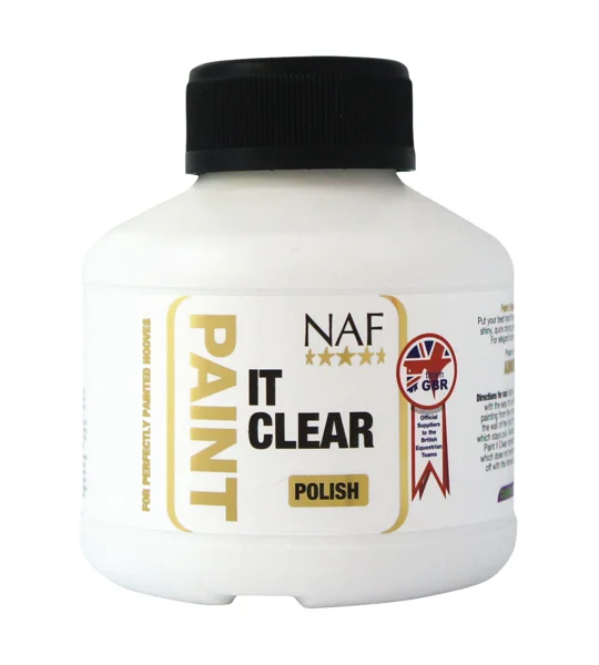 NAF Paint It Clear Hoof Polish - 250ml