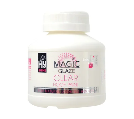 Hy Equestrian Magic Glaze Hoof Paint - Clear - 250ml