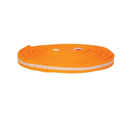 Reflector Lunge Rein by Hy Equestrian 8 meter 3 colours