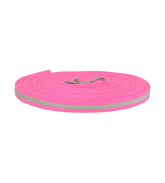 Reflector Lunge Rein by Hy Equestrian 8 meter 3 colours