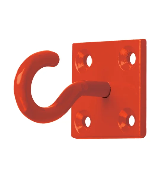 Perry Equestrian Chain Hook on Plate - (Pack of 2) - 6 colours