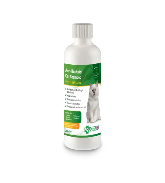 Aqueos Anti-Bacterial Cat Shampoo