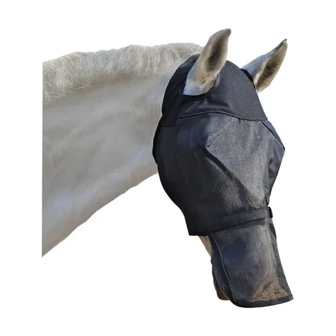 Additional Image for Absorbine UltraShield Fly Mask without Ears c/w Removable Nose - Horse