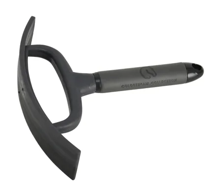 Coldstream Faux Leather Sweat Scraper 21cm Charcoal/Black