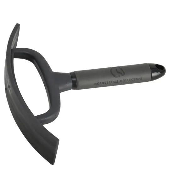Coldstream Faux Leather Sweat Scraper 21cm Charcoal/Black