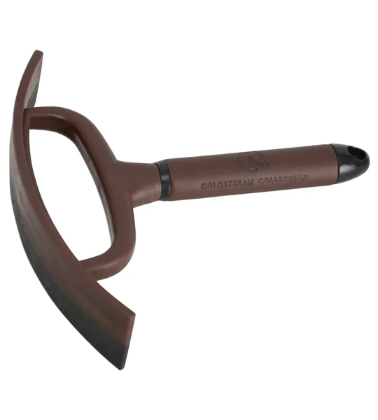 Coldstream Faux Leather Sweat Scraper 21cm Brown/Black