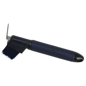 Coldstream Faux Leather Hoof Pick 19cm Navy/Black