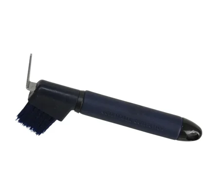 Coldstream Faux Leather Hoof Pick 19cm Navy/Black