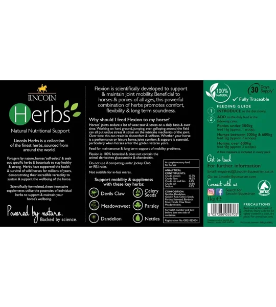 Lincoln Herbs Flexion - 1kg