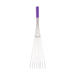 Big Tidee Metal Rake - Purple - Short Handle
