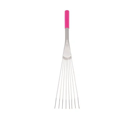 Big Tidee Metal Rake - Pink - Short Handle