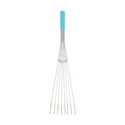 Big Tidee Metal Rake - Sky Blue - Short Handle