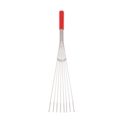 Big Tidee Metal Rake - Red - Short Handle