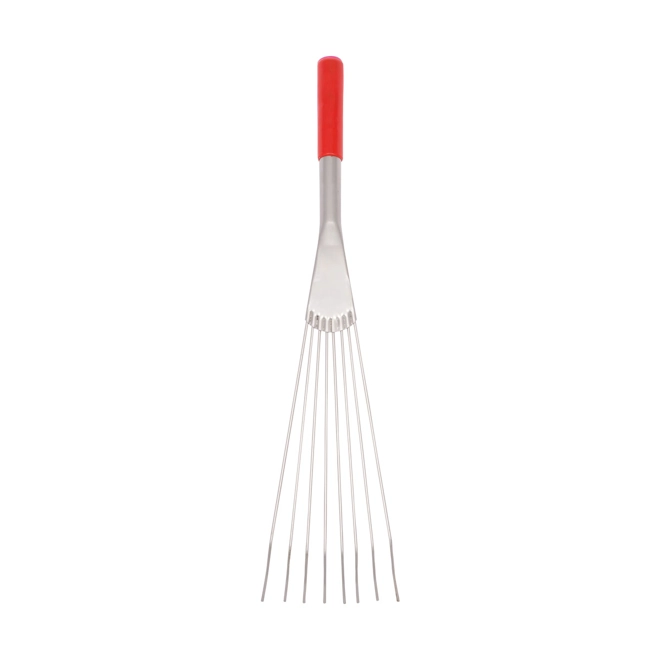 product Image for Big Tidee Metal Rake - Red - Short Handle
