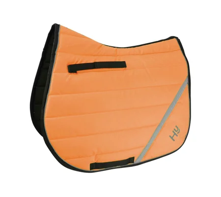 Reflector Comfort Pad by Hy Equestrian Orange