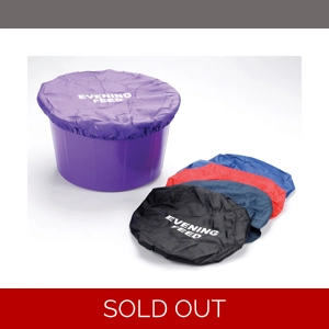 Feed Bucket Cover - Evening - Black