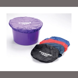 Lincoln Feed Bucket Cover - Evening - Red