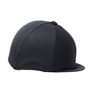 Hy Equestrian Lycra Hat Cover - Black - One Size