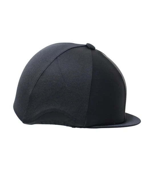 Hy Equestrian Lycra Hat Cover - Black - One Size
