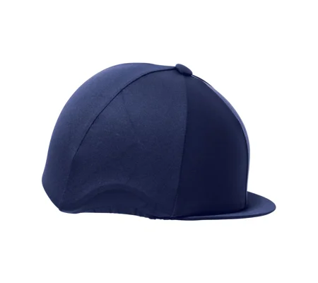 Hy Equestrian Lycra Hat Cover - Navy - One Size