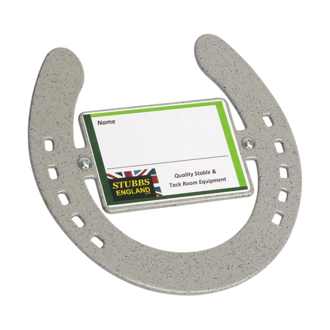 Additional Image for STUBBS Horseshoe Nameplate 7 colours