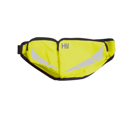 Reflector Bum Bag by Hy Equestrian - Yellow - One Size