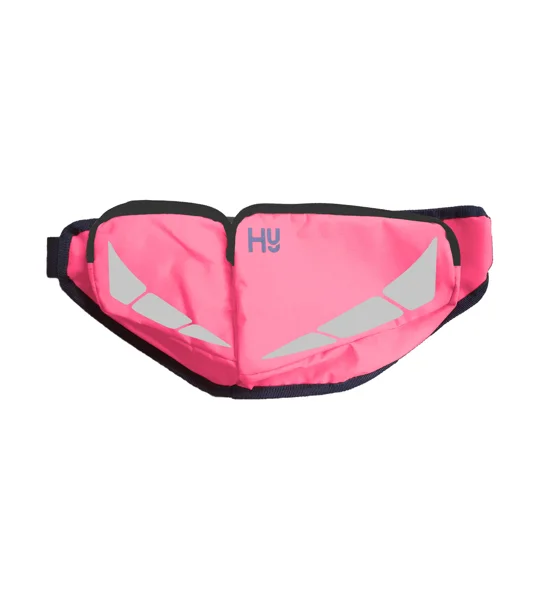 Reflector Bum Bag by Hy Equestrian - Pink - One Size