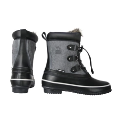 Hy Equestrian Short Mont Dolent Winter Boots - Slate Grey