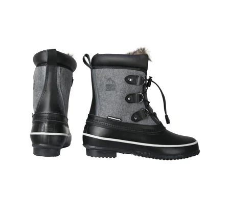 Hy Equestrian Short Mont Dolent Winter Boots - Slate Grey