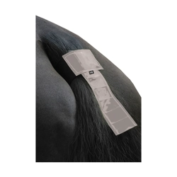 Silva Flash Reflective Tail Band by Hy Equestrian - Reflective Silver - One Size