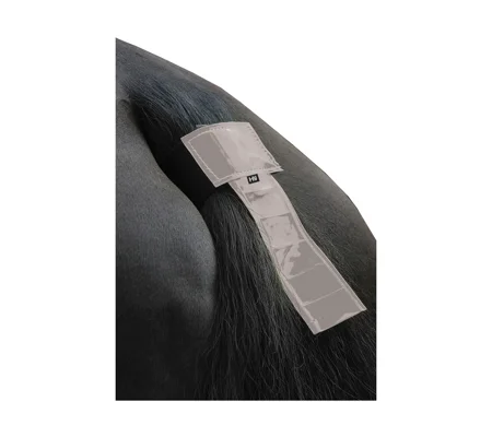 Silva Flash Reflective Tail Band by Hy Equestrian - Reflective Silver - One Size