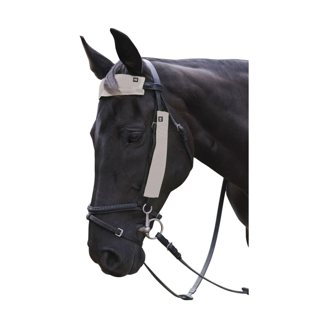 product Image for Silva Flash Reflective Bridle Set by Hy Equestrian - Reflective Silver - 3 Pieces