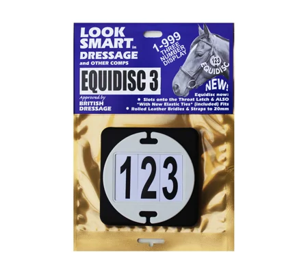 Equidisc - White - 3 Number