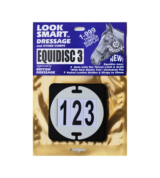Equidisc - White - 3 Number