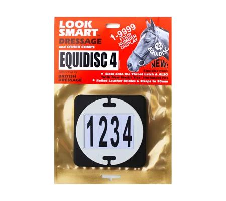 Equidisc - White - 4 Number