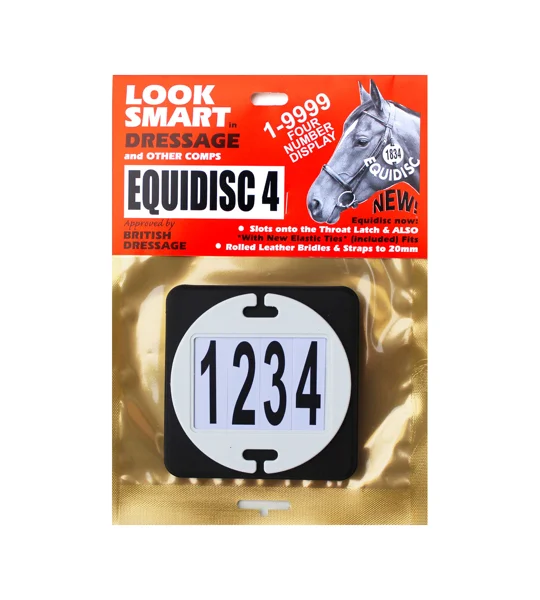 Equidisc - White - 4 Number