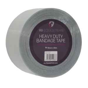 HyHEALTH Heavy Duty Bandage Tape by Hy Equestrian 75mm x 50m Silver