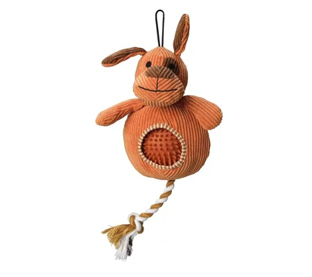 House of Paws Cord Toy with Spiky Ball - Dog