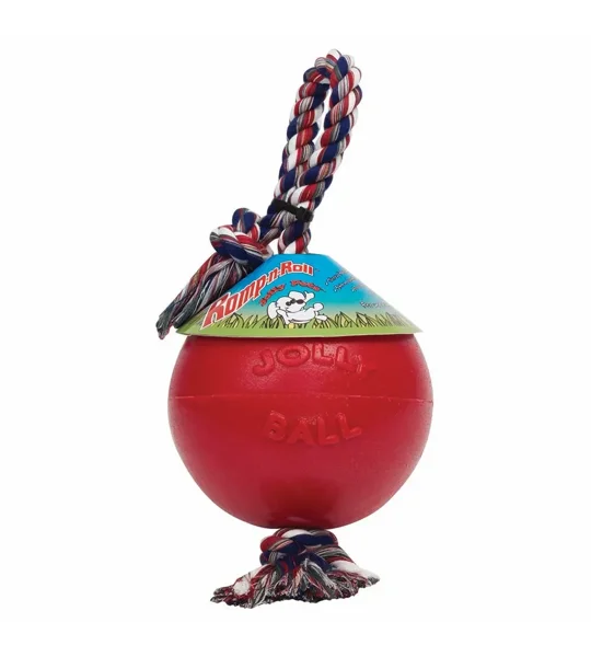 Horsemen's Pride Jolly Ball Romp-N-Roll Red