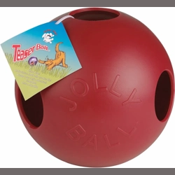 Horsemen's Pride Jolly Ball Teaser  Red