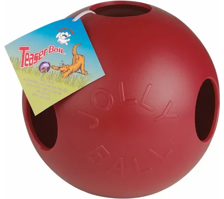 Horsemen's Pride Jolly Ball Teaser Red