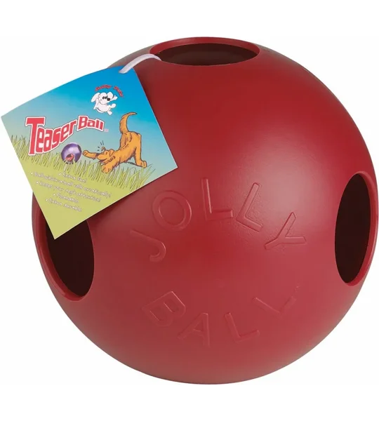Horsemen's Pride Jolly Ball Teaser Red