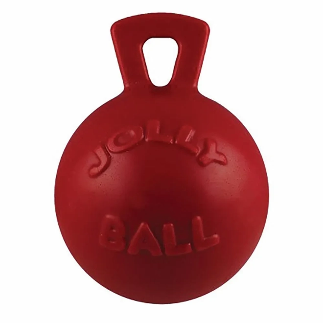 product Image for Horsemen's Pride Jolly Ball Tug-N-Toss  Red