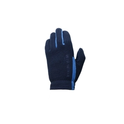 Hy Equestrian Children's Fleece Riding Gloves - Navy/Brilliant Blue