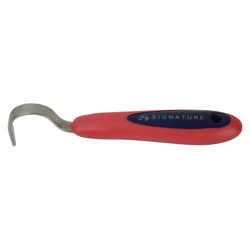 Hy Signature Hoof Pick - Navy/Red