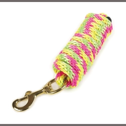 Hy Equestrian Pro Lead Rope - Hot Yellow/Hot Pink/Lime Green - 2.7 metres