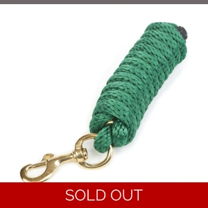 Hy Equestrian Pro Lead Rope - Green - 2.7 metres