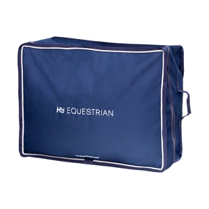 Hy Equestrian Storage Rug Bag - Navy/Grey - 20