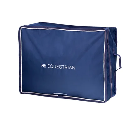 Hy Equestrian Storage Rug Bag - Navy/Grey - 20" x 26" x 28"